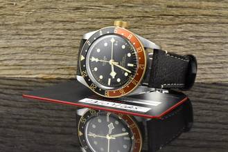 Thumbnail von Tudor Black Bay GMT S&G Rootbeer 79833MN - Unworn - Folding clasp - Full set - Steel and gold