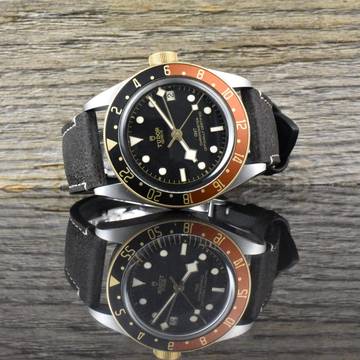  Tudor Black Bay GMT S&G Rootbeer 79833MN - Ungetragen - Faltschließe - Full Set - Stahl Gold 