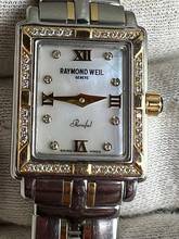 Thumbnail von Raymond Weil 9630 Raymond Weil Parsifal Mother of Pearl & Solid 18k Gold 9630 Diamonds Available-New Service