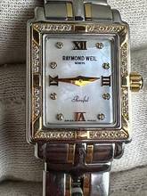 Thumbnail von Raymond Weil 9630 Raymond Weil Parsifal Mother of Pearl & Solid 18k Gold 9630 Diamonds Available-New Service