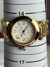 Thumbnail von Cartier Pasha C 1035 C Pasha 18K Box + Papiere Full Set-Neuer Service sofort verfügbar Einzigartiges Sammlerset-aus 1. Besitz aus 1997 !