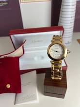Thumbnail von Cartier Pasha C 1035 C Pasha 18K Box + Papiere Full Set-Neuer Service sofort verfügbar Einzigartiges Sammlerset-aus 1. Besitz aus 1997 !