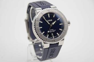 Thumbnail von Oris Aquis Date Bucherer Blue – Edition LC 100 Fullset 01733 including Oris stainless steel bracelet