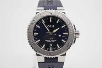 Oris Aquis Date Bucherer Blue – Edition LC 100 フルセット 01733 オリス ステンレスバンド付き
