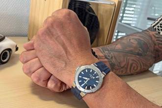 Thumbnail von Oris Aquis Date Bucherer Blue – Edition LC 100 Fullset 01733 including Oris stainless steel bracelet