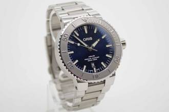 Thumbnail von Oris Aquis Date Bucherer Blue – Edition LC 100 Fullset 01733 including Oris stainless steel bracelet