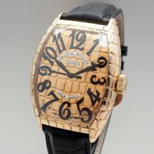 フランク・ミュラー シントリー・カーベックス ゴールド クロ 8880 CS ローズゴールド 18K/750 ボックス＋書類