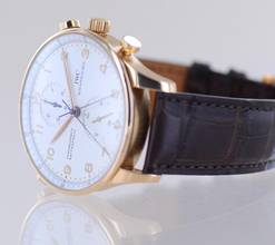 Thumbnail von IWC Portuguese Portugieser 18K Rose Gold Rattrapante Double Chronograph 41mm Classic