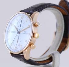 Thumbnail von IWC Portuguese Portugieser 18K Rose Gold Rattrapante Double Chronograph 41mm Classic