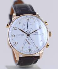 Thumbnail von IWC Portuguese Portugieser 18K Rose Gold Rattrapante Double Chronograph 41mm Classic