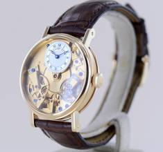 Thumbnail von Breguet Tradition Gold 18K Skeleton Power Reserve Dress Watch Classic B+P Rare