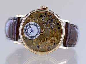 Thumbnail von Breguet Tradition Gold 18K Skeleton Power Reserve Dress Watch Classic B+P Rare