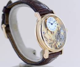 Thumbnail von Breguet Tradition Gold 18K Skeleton Power Reserve Dress Watch Classic B+P Rare