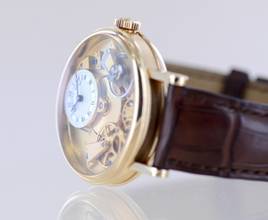Thumbnail von Breguet Tradition Gold 18K Skeleton Power Reserve Dress Watch Classic B+P Rare