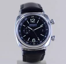 Thumbnail von Officine Panerai Radiomir PAM 00184 42 mm Cal OPXII Jaeger Automatic GMT Date Limited B+P