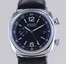 Thumbnail von Officine Panerai Radiomir PAM 00184 42 mm Cal OPXII Jaeger Automatic GMT Date Limited B+P