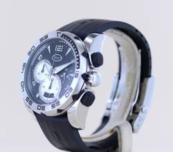 Thumbnail von Parmigiani Fleurier Pershing Chronograph black Dial 45mm Sportler Automatic rare