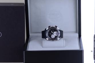 Thumbnail von Parmigiani Fleurier Pershing Chronograph black Dial 45mm Sportler Automatic rare