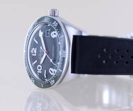 Thumbnail von Glashütte Original SeaQ green 39.5mm Caliber 36 Automatic Rubber Strap Diver B+P Top