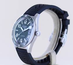 Thumbnail von Glashütte Original SeaQ green 39.5mm Caliber 36 Automatic Rubber Strap Diver B+P Top