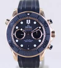 Thumbnail von Omega Seamaster Diver 300 M Chronograph 18K Sedna Gold 44mm B+P Cal 9901