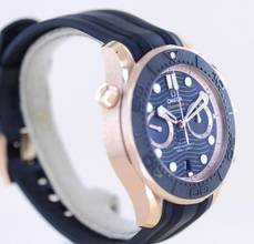 Thumbnail von Omega Seamaster Diver 300 M Chronograph 18K Sedna Gold 44mm B+P Cal 9901