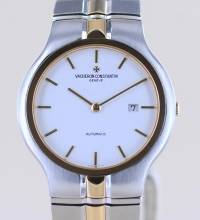 Vacheron Constantin Phidias White dial Steel Gold Automatic Luxury fine Dress watch 33mm rare