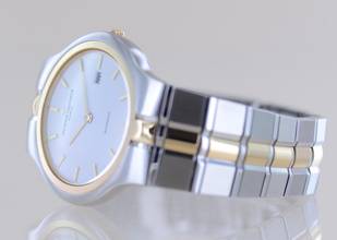Thumbnail von Vacheron Constantin Phidias White dial Steel Gold Automatic Luxury fine Dress watch 33mm rare
