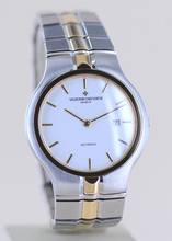 Thumbnail von Vacheron Constantin Phidias White dial Steel Gold Automatic Luxury fine Dress watch 33mm rare