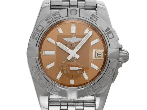  Breitling Galactic Ref.A37330-95 Bj.2011 Full Set Original Vintage Unpoliert Galactic 