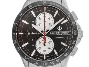 Thumbnail von Baume & Mercier Clifton Club Chronograph Indian Motorcycle Ref.M0A10402 Year 2024 Full Set original Unpolished Clifton Club Chronograph Indian Motorcycle
