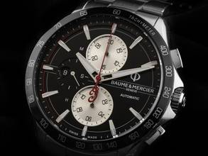 Thumbnail von Baume & Mercier Clifton Club Chronograph Indian Motorcycle Ref.M0A10402 Year 2024 Full Set original Unpolished Clifton Club Chronograph Indian Motorcycle