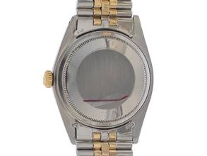 Thumbnail von Rolex Datejust Ref.16013 Bj.1972 Box&Beschreibung sehr gut Vintage Datejust open 6/9 Jubilé Armband