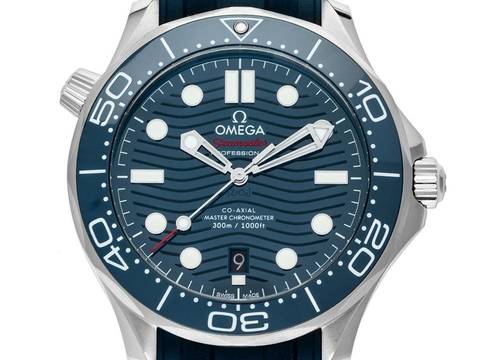  Omega Seamaster Diver 300 M Ref.210.32.42.20.03.001 Bj. 2023 Full Set Wie Neu Seamaster Diver 300M Kautschuk 