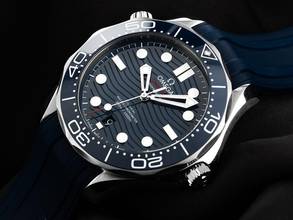 Thumbnail von Omega Seamaster Diver 300 M Ref.210.32.42.20.03.001 Year 2023 Full Set Like New Seamaster Diver 300M Rubber