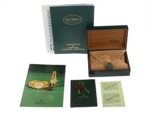 Thumbnail von Rolex Datejust Ref.1603 Bj.1977 Box&Beschreibung sehr gut Vintage Datejust Stahl Jubilé