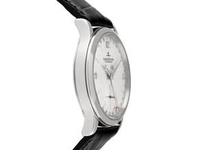 Thumbnail von Jaeger-LeCoultre Master Calendar Control Ref.140.8.87 Year 2011Box & Description original Vintage Unpolished Master Control Calendar Crocodile Leather Folding Clasp