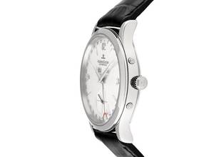 Thumbnail von Jaeger-LeCoultre Master Calendar Control Ref.140.8.87 Year 2011Box & Description original Vintage Unpolished Master Control Calendar Crocodile Leather Folding Clasp