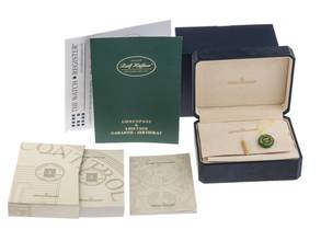 Thumbnail von Jaeger-LeCoultre Master Calendar Control Ref.140.8.87 Year 2011Box & Description original Vintage Unpolished Master Control Calendar Crocodile Leather Folding Clasp