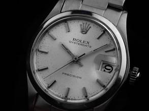 Thumbnail von Rolex Oysterdate Precision Ref.6466 Bj.1967 original Box sehr gut Vintage Oysterdate Precision Medium open 6/9
