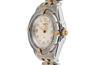 Thumbnail von Breitling Wings Lady Ref.B67350 Year 2002 Full Set Original Vintage Unpolished Wings