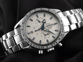 Thumbnail von Omega Speedmaster Broad Arrow Ref.35512000 Bj.2004 Full Set Original Vintage Unpoliert Speedmaster Broad Arrow