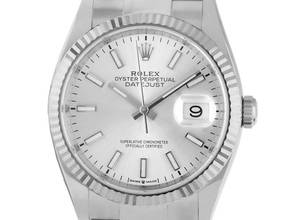 Thumbnail von Rolex Datejust Ref.126234 2023 Full Set wie Neu Datejust Stahl 18kt Weißgold Oyster Armband
