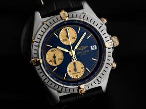 Thumbnail von Breitling Chronomat Ref.B13048 1995 Box very good Vintage Chronomat crocodile leather