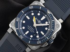 Thumbnail von Bell & Ross BR 03 03-92 Diver Blue Steel Ref.BR0392-D-BU-ST/SRB 2024 Full Set as new Vintage BR 03-92 Diver Blue Steel