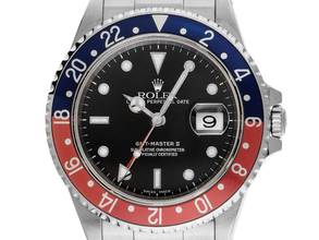 ロレックス GMTマスターII ペプシ Ref.16710 2000 箱と説明 very good Vintage GMT Master II Pepsi