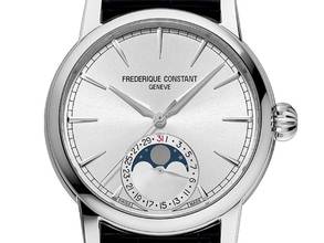 Thumbnail von Frederique Constant Classic Moonphase Date Ref.FC-716S3H6 Full Set New Classic Moonphase Date Crocodile Leather Folding Clasp