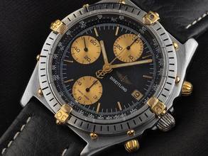 Thumbnail von Breitling Chronomat Ref.B13047 1990 original box very good vintage Chronomat