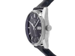 Thumbnail von TAG Heuer Carrera Calibre 5 Day Date Ref.WBN2012.FC6502 2024 Full Set Unworn Carrera Calibre 5 Blue Day-Date Crocodile Leather Folding Clasp