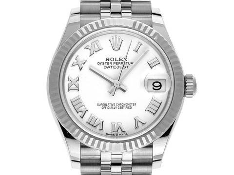  Rolex Datejust Ref.278274 2021 Full Set wie Neu Datejust Stahl 18kt Weißgold Jubilé Armband 